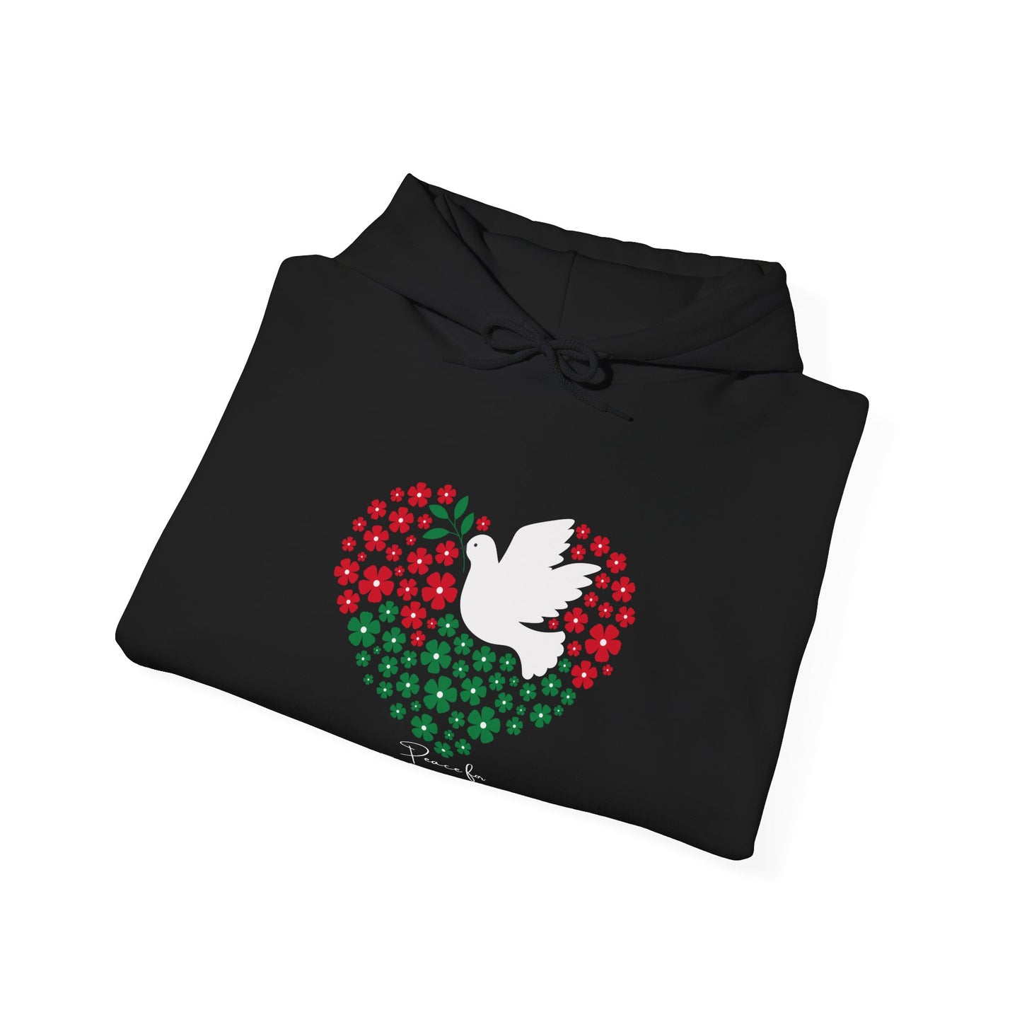 Peace for Palestine Hooded Sweatshirt