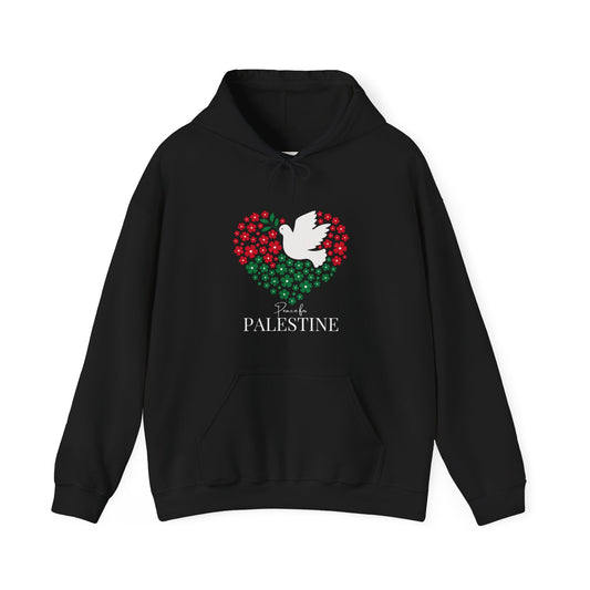 Peace for Palestine Hooded Sweatshirt